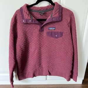 Patagonia quilted sweater women’s large